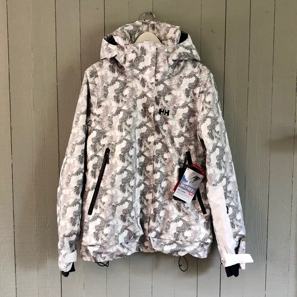 Helly Hansen Jackets & Blazers - NWT Helly Hansen Sprint Printed Ski Jacket
